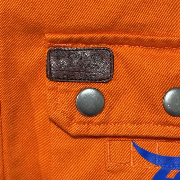 Detroit Tigers Polo Ralph Lauren Boys Field Jacket Chore BarnCargo Utility Coat - Picture 5 of 16